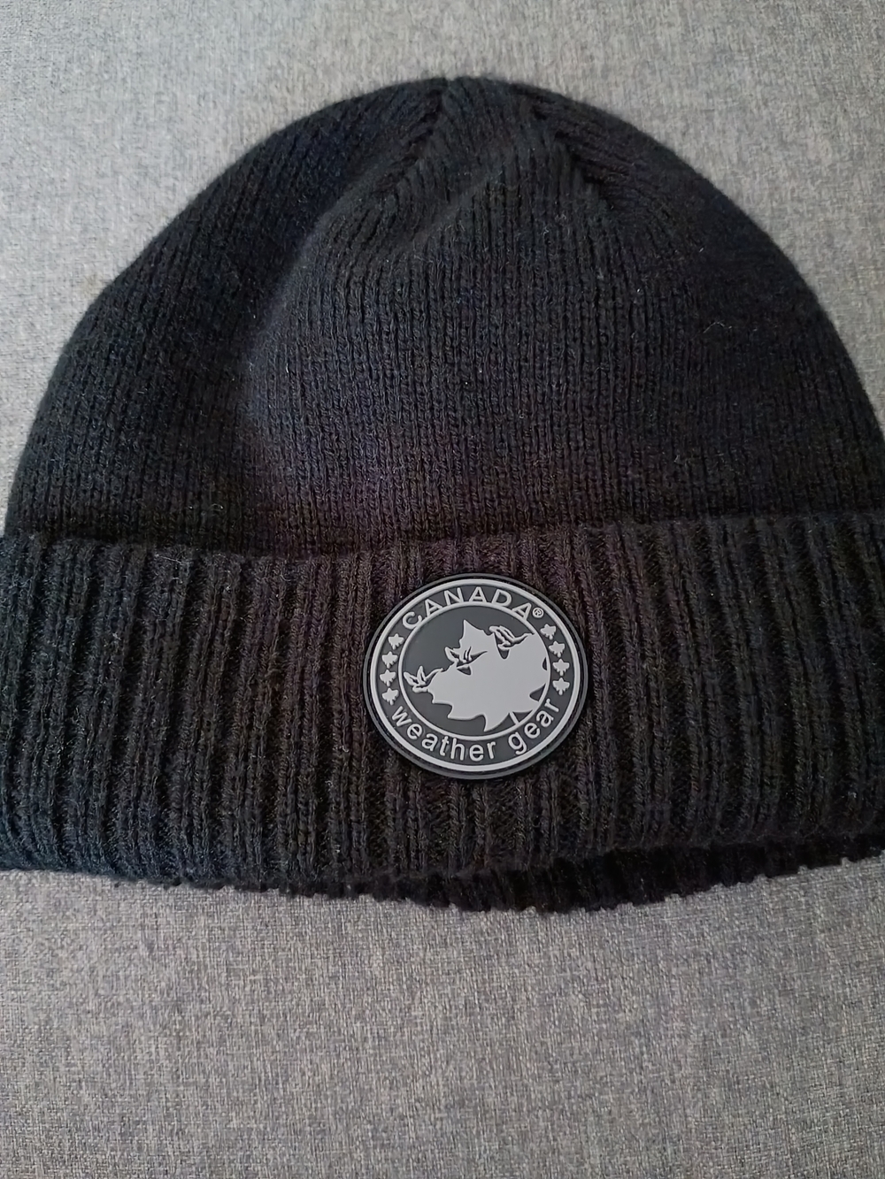 Women's Black Knit Beanie